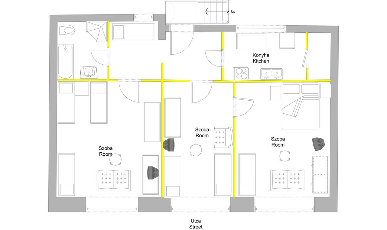 Apartman Lux Сегед Екстер'єр фото